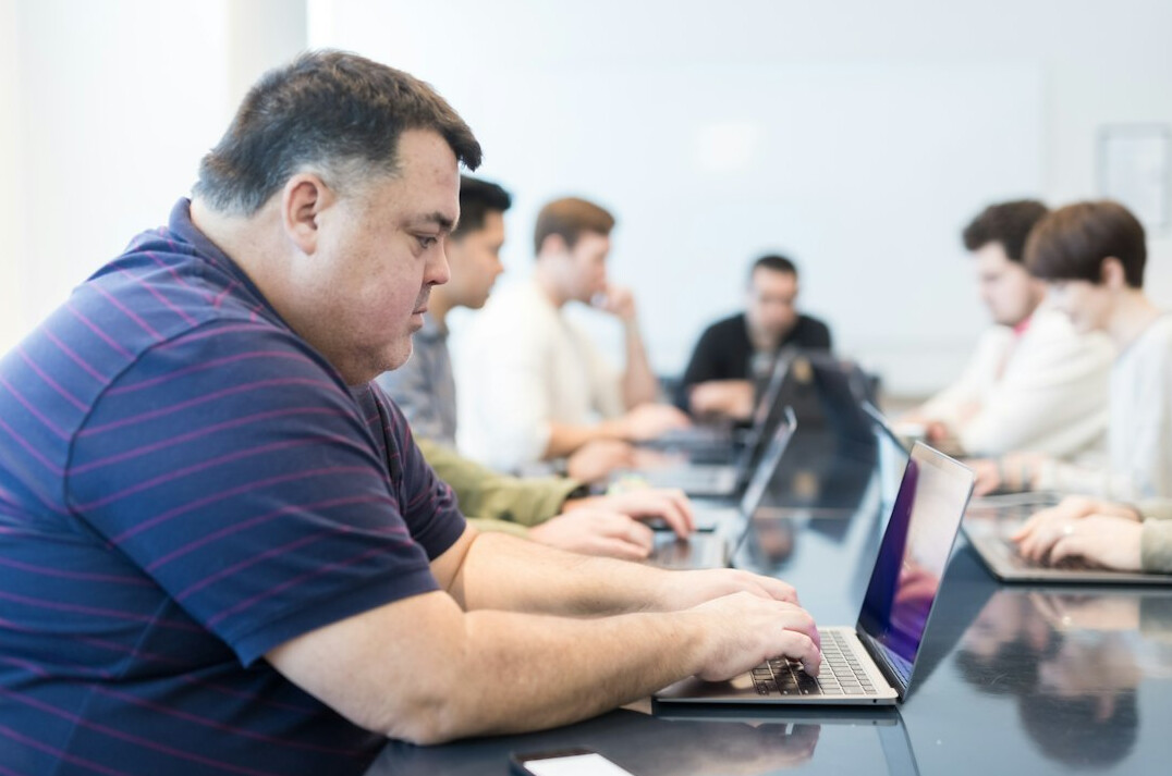 croatian students in coding class
